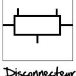 symbole disconnecteur